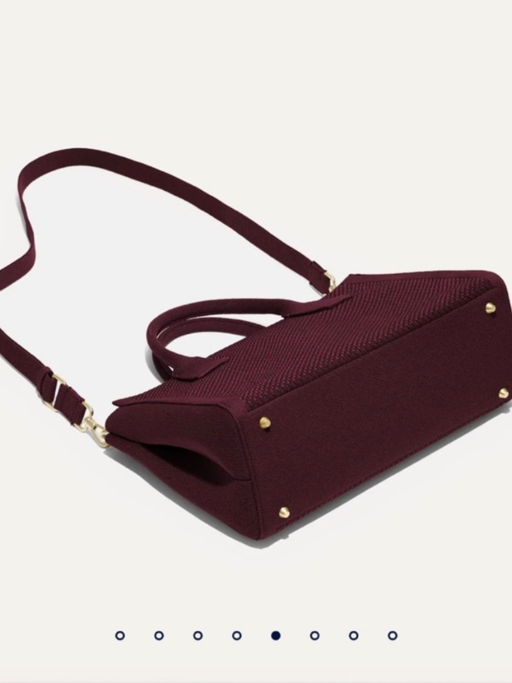 Rothy’s Women’s The Classic Handbag in Grenache NWOT - Picture 3 of 13